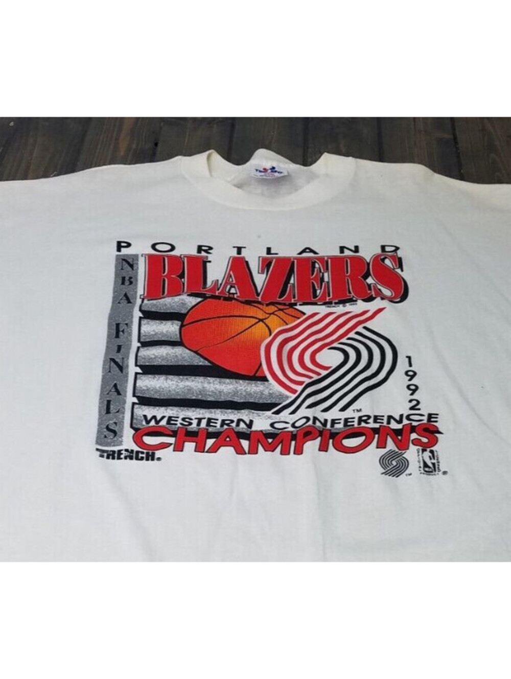 Vintage Portland Blazers 1992 NBA Western Conference Champions NBA Finals XXXL